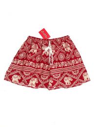 Modelo: Rojo Pantalón hippie corto Mod Rojo