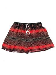 Modelo: Rojo Pantalón hippie corto Mod Rojo