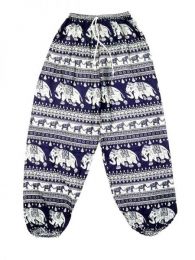 Modelo: Morado Pantalones Hippies Largos - Pantalón unisex hippie PAPA15 - Modelo Morado