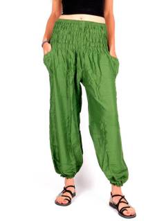 Pantalon amplio rayón liso,  para comprar al por mayor o detalle  en la categoría de Ropa Hippie Bohemia de Mujer | ZAS. [PAPA19]