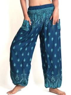 Pantalon amplio estampado étnico,  para comprar al por mayor o detalle  en la categoría de Ropa Hippie de Mujer | ZAS. [PAPA20]