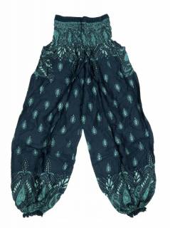 Pantalones Hippie Harem - Pantalón unisex hippie PAPA20 - Modelo Verde