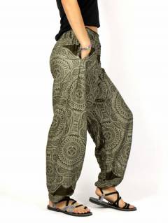 Detalle no seleccionable para compra Pantalones Hippie Harem - Pantalón unisex hippie PAPA22.