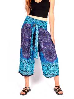 Pantalón Hippie con hebilla de coco,  para comprar al por mayor o detalle  en la categoría de Ropa Hippie Bohemia de Mujer | ZAS. [PAPI01]