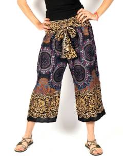 Pantalón Hippie con hebilla de coco,  para comprar al por mayor o detalle  en la categoría de Ropa Hippie Bohemia de Mujer | ZAS. [PAPI01]