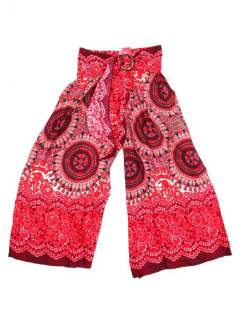 Modelo: Rojo Pantalones Hippies Yoga - Pantalon amplio con estamdo PAPI01 - Modelo Rojo