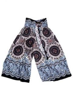 Modelo: Negro Pantalones Hippies Harem Yoga - Pantalon amplio con estamdo PAPI01 - Modelo Negro