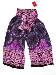 Modelo: Morado Pantalones Hippie Harem - Pantalon amplio con estamdo PAPI01 - Modelo Morado
