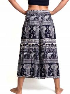 Pantalones Hippie Harem - Pantalon amplio con estampado PAPI02.
