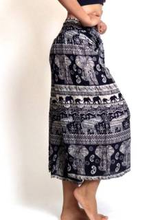 Pantalones Hippie Harem - Pantalon amplio con estampado PAPI02.