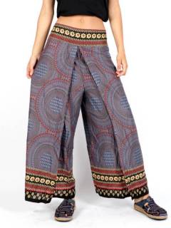 Pantalones Hippies Yoga - Pantalon amplio pierna cruzada PAPI03.