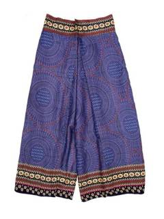 Modelo: Lila Pantalones Hippies Yoga - Pantalon amplio pierna cruzada PAPI03 - Modelo Lila