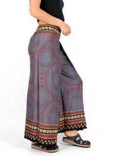 Detalle no seleccionable para compra Pantalones Hippie Harem - Pantalon amplio pierna cruzada PAPI03.