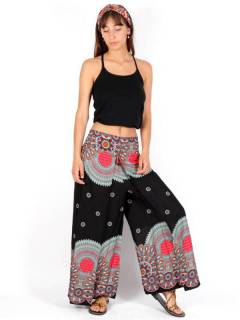 Detalle no seleccionable para compra Pantalones Hippie Harem - Pantalon amplio pierna cruzada PAPI04.