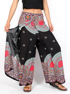 Pantalón Hippie Pierna cruzada,  para comprar al por mayor o detalle  en la categoría de Ropa Hippie de Mujer Artesanal | ZAS. [PAPI04]