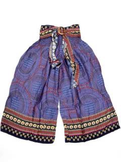 Pantalones Hippies Yoga - Pantalon hippie amplio con PAPI06 - Modelo Morado