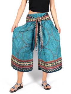 Pantalón Estampado Hippie con hebilla de coco, para comprar al por mayor o detalle  en la categoría de Ropa Hippie de Mujer | ZAS Tienda Alternativa.[PAPI06]