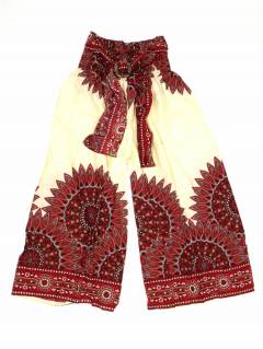 Modelo: Beige Pantalones Hippie Harem - Pantalon amplio con estamdo PAPI09 - Modelo Beige