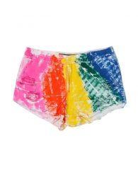 Modelo: M06 Pantalones Cortos de Rayón - Pantalón corto de tela PAPK02 - Modelo M06
