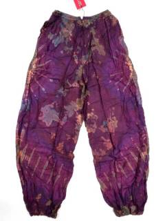 Modelo: Morado Pantalones Hippies Yoga - Pantalón hippie tipo PAPN02 - Modelo Morado