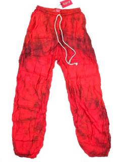 Pantalones Hippies Yoga - Pantalón hippie tipo PAPN02 - Modelo Rojo