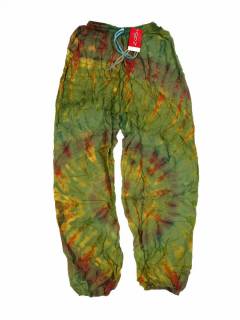 Pantalones Hippie Harem - Pantalón hippie tipo PAPN02 - Modelo Verde