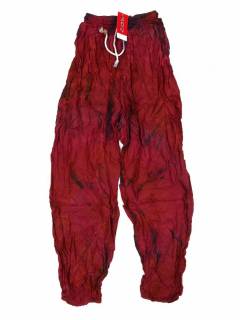 Pantalones Hippie Harem - Pantalón hippie tipo PAPN02 - Modelo Rojo