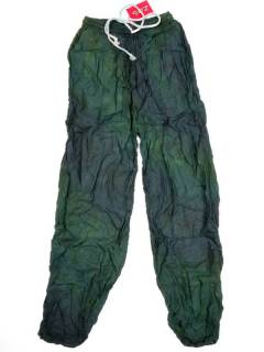 Pantalones Hippies Yoga - Pantalón hippie tipo PAPN02 - Modelo Verde