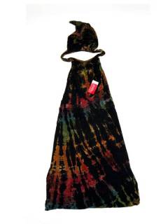 Modelo: Negro Monos Petos y Vestidos largos - Pantalón mono hippie PAPN03 - Modelo Negro