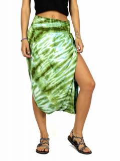 Pantalón Hippie Tie Dye abierto a los lados,  para comprar al por mayor o detalle  en la categoría de Ropa Hippie de Mujer Artesanal | ZAS. [PAPN05]