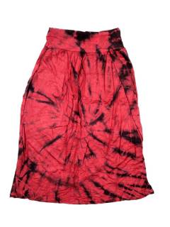 Modelo: Rojo Pantalones Hippie Harem - Pantalón Hippie Tie PAPN05 - Modelo Rojo