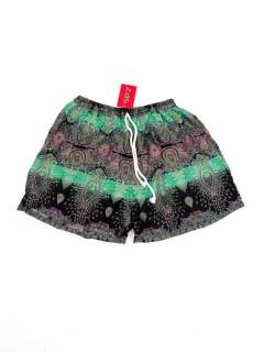 Modelo: Verde Pantalones Cortos - Pantalón hippie corto PAPN06 - Modelo Verde