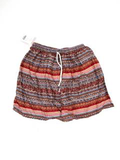 Modelo: MarrÓn Pantalones Cortos - Pantalón hippie corto PAPN08 - Modelo MarrÓn