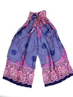 Modelo: Morado Pantalones Hippie Harem - Pantalón Largo Falda-Pantalón, PAPN14 - Modelo Morado