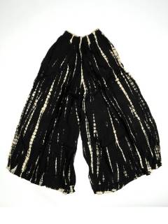 Modelo: Negro Pantalones Hippie Harem - Pantalón de rayón PAPN18 - Modelo Negro