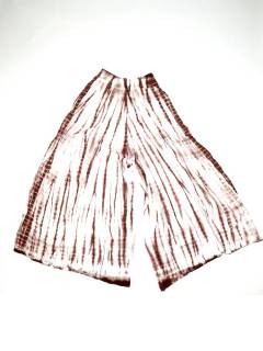 Modelo: Blanco Pantalones Hippie Harem - Pantalón de rayón PAPN18 - Modelo Blanco