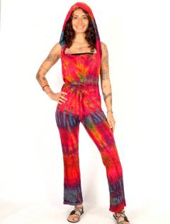  Mono tie-dye con capucha, energía libre para comprar al por mayor o detalle  en la categoría de Ropa Hippie de Mujer | ZAS  [PAPN22] .