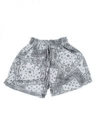 Modelo: Gris Pantalón hippie corto Mod Gris