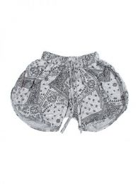 Modelo: Gris Pantalón hippie corto Mod Gris