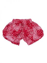 Modelo: Rojo Pantalón hippie corto Mod Rojo