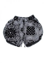 Modelo: Negro Pantalón hippie corto Mod Negro
