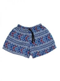 Modelo: Azul 2 Pantalón hippie corto Mod Azul 2