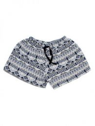 Modelo: Blanco Pantalón hippie corto Mod Blanco