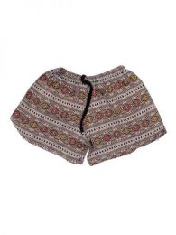 Modelo: Marrón Pantalón hippie corto Mod Marrón