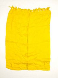 Modelo: Amarillo Pañuelos Fulares y Pareos - Pareo de rayón liso PARB04 - Modelo Amarillo