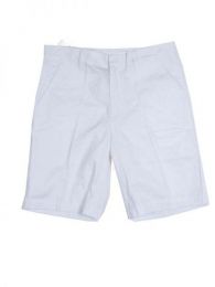 Modelo: Blanco pantalón corto estilo Mod Blanco