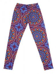 Modelo: Morado Pantalón hippie tipo Mod Morado