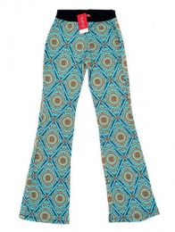 Modelo: Azul Pantalón de pata amplia Mod Azul
