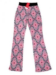 Modelo: Rojo Pantalón de pata amplia Mod Rojo
