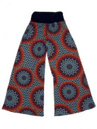 Modelo: Gris Pantalón amplio hippie Mod Gris